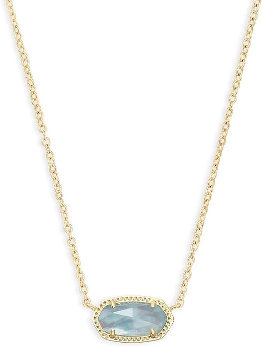 Kendra Scott Elisa Pendant Necklace for Women, Fashion Jewelry, 14k Gold-Plated