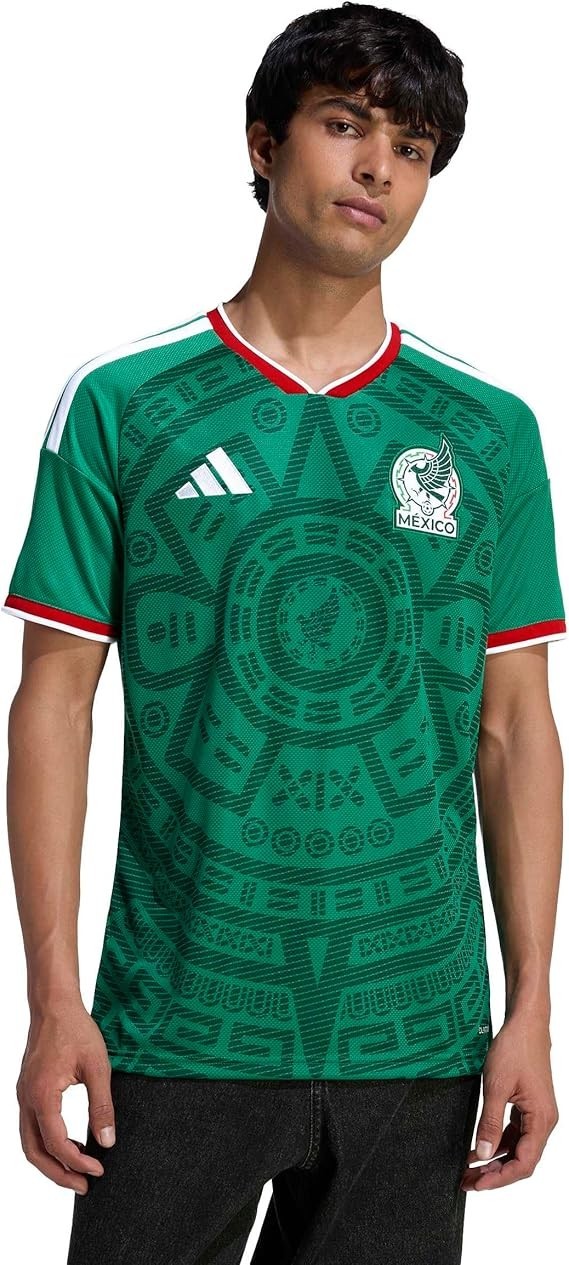 adidas Men's Mexico 26 Home Replica Jersey