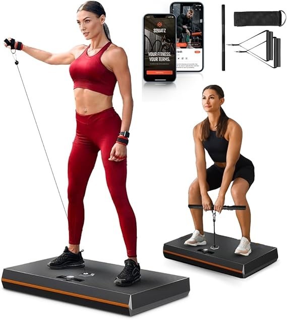 SQUATZ Pluto 100 lbs Resistance - All-in-one Digital Exercise Machine