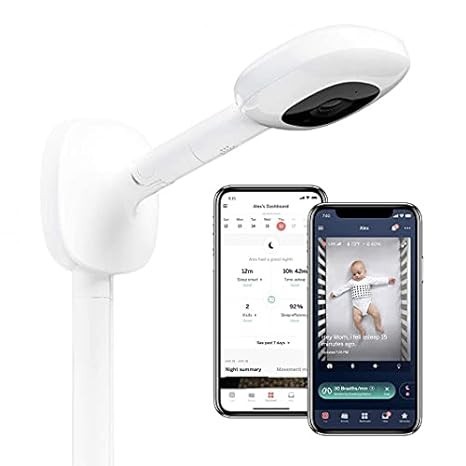 Nanit Pro Smart Baby Monitor and Wall Mount