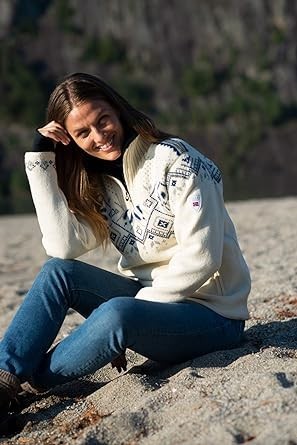 Dale of Norway Women's Fongen Waterproof Feminine Pullover Sweater