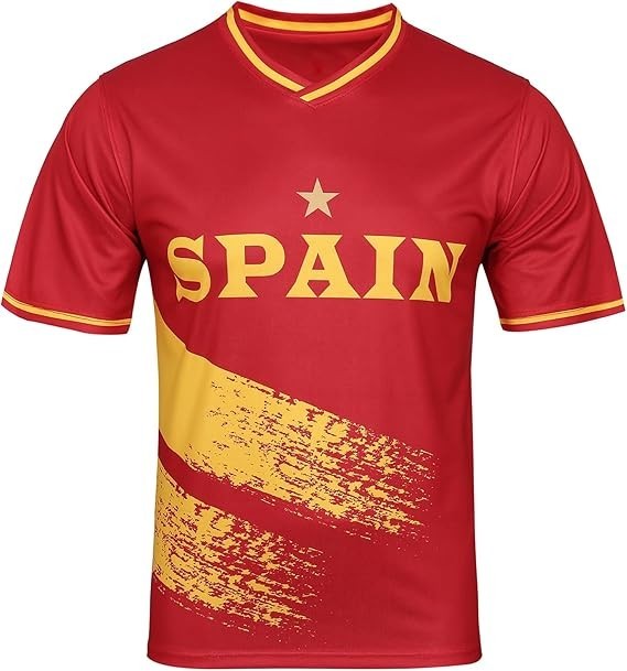 DIBEI Fan Soccer Jersey for 2026 World Cup Fan Soccer Jersey - France,Germany,England,Spain,Croatia & Portugal