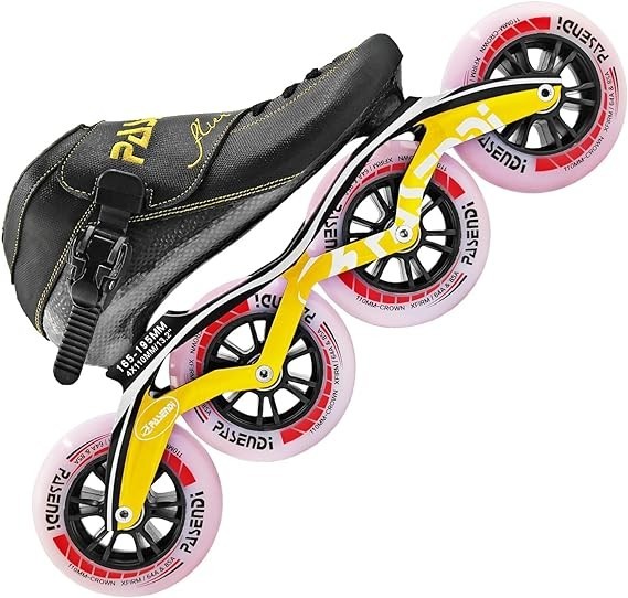 Professional carbon fiber inline skates, suitable for adults and men