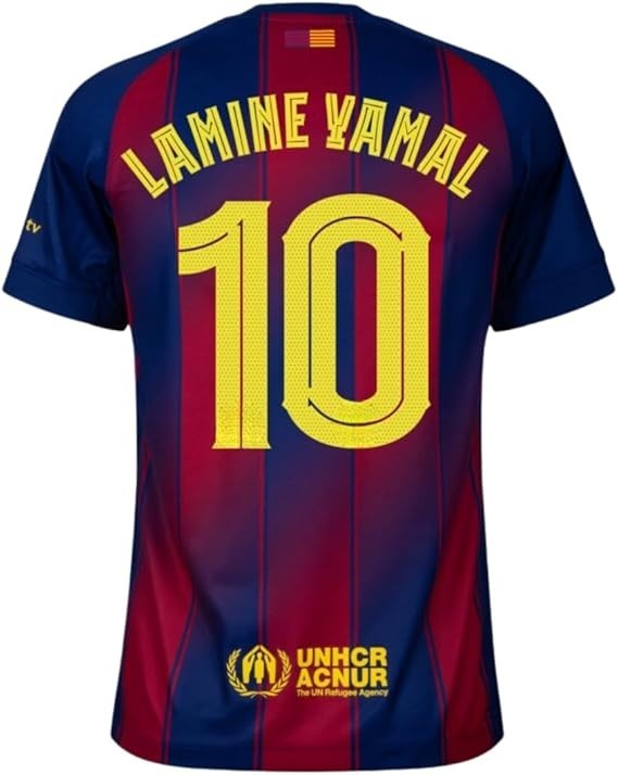 Lamine Yamal #10 Men’s Soccer Jersey Fan Edition – Short Sleeve & Casual Shirt - Home, Away, Third Kit & Fourth Kit 2025/26