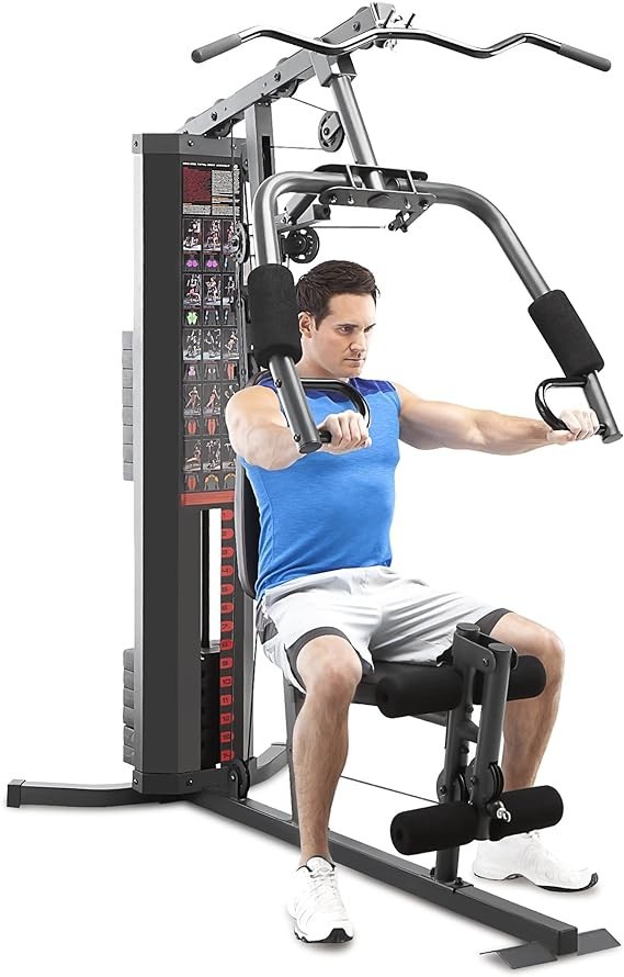 Marcy 150 lb. Versatile Home Gym Station for Full Body Training