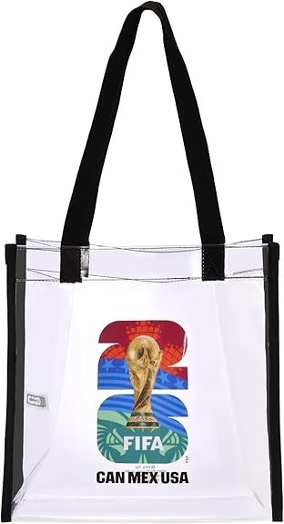 Officially Authorized FIFA World Cup 2026 Clear Bag