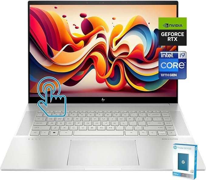 HP Envy 16-inch WQXGA (2560 x 1600) Touchscreen Laptop