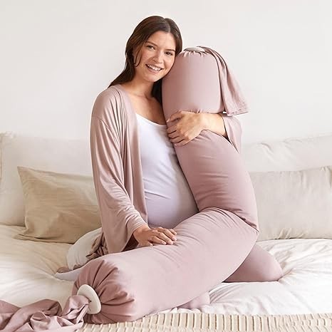 bbhugme adjustable pregnancy pillow – full body support for side sleeping