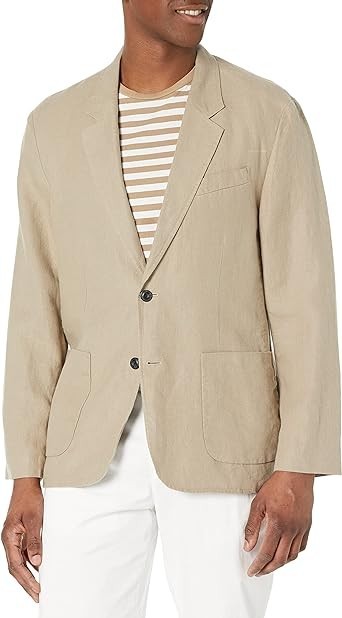 Vince Men's Relaxed Hemp Jacket