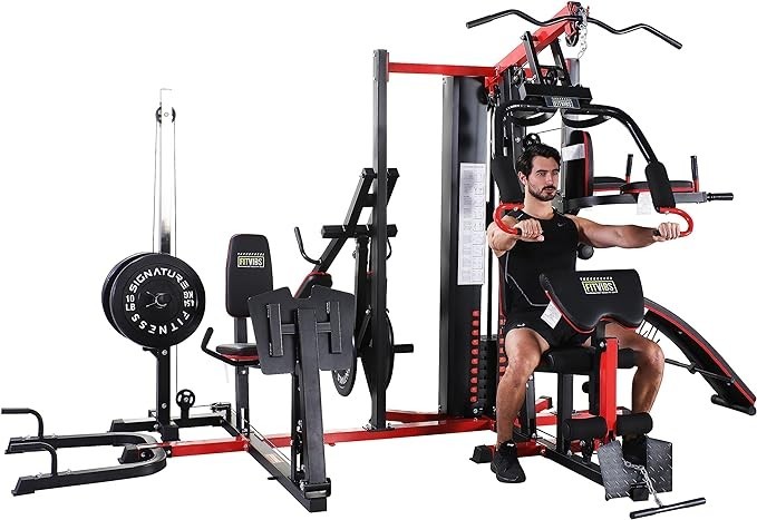 Iconic Fitness Multifunctional Home Gym System Exercise Station