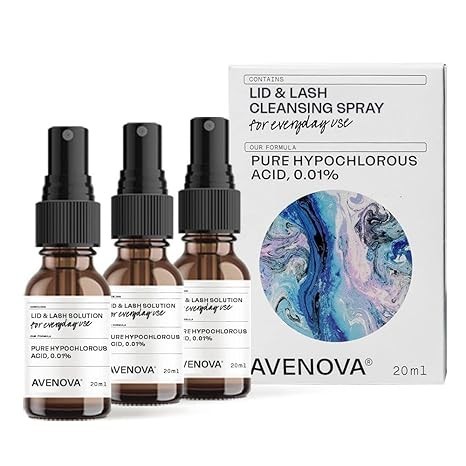Avenova Lid and Lash Cleansing Spray 3-Pack